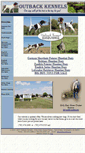 Mobile Screenshot of outbackgundogs.com